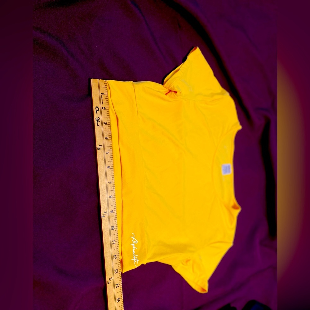 Yellow crop